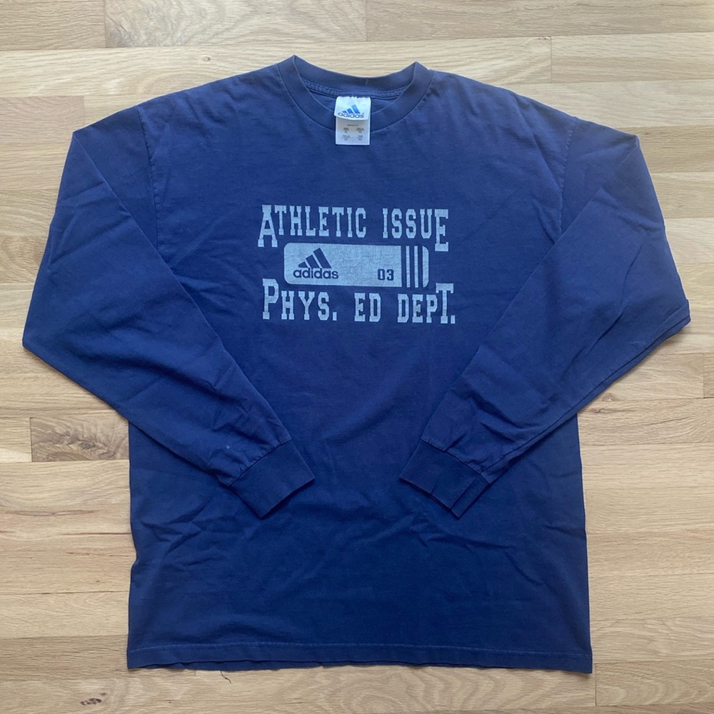 Size XL - Vintage 2003 Adidas Athletic Dept. long sleeve